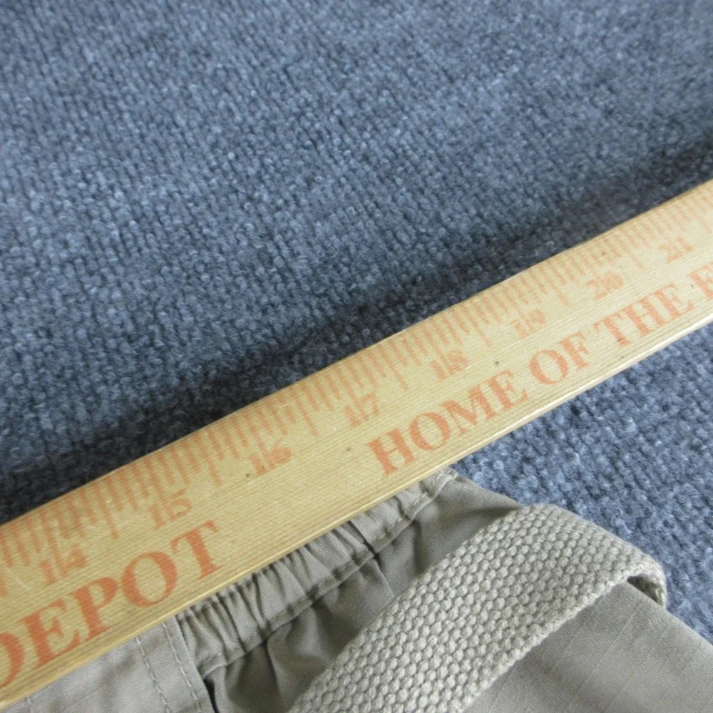 5.11 Tactical Cargo Pants Mens 36x29 Beige Ripstop Elastic Waist Workwear Hiking